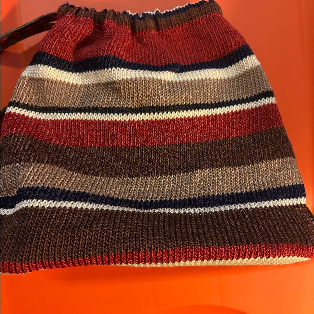 The Sak Multicolor Knit Bag with Drawstring